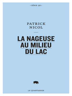 cover image of La nageuse au milieu du lac